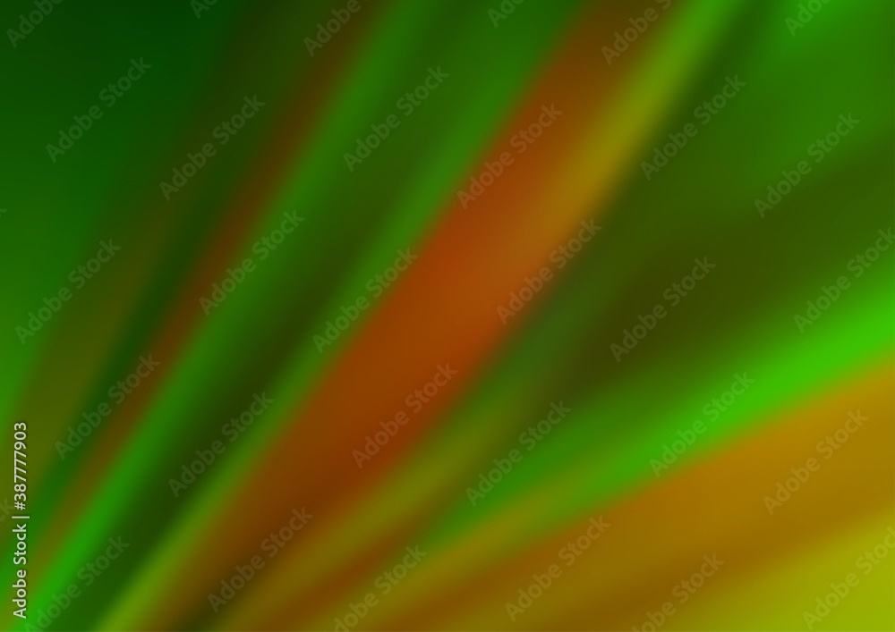 Light Green, Yellow vector layout with flat lines.