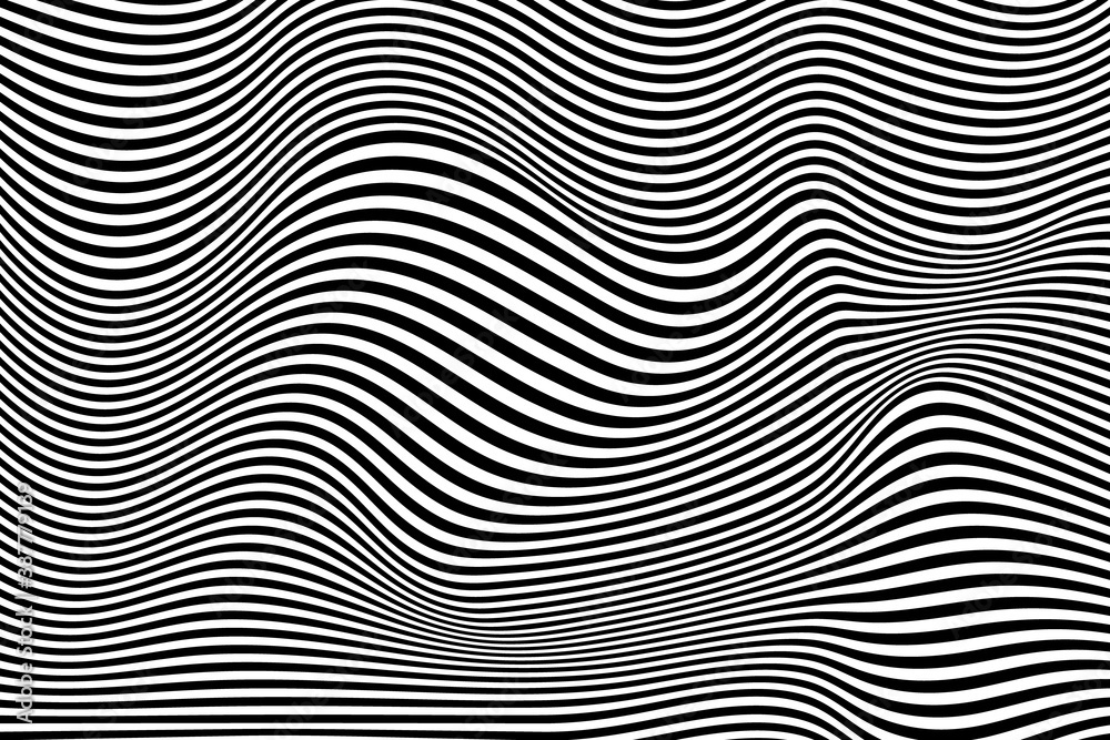 Wave Lines Pattern Abstract Background. Vector Wave Lines Pattern Abstract Background. Vector
