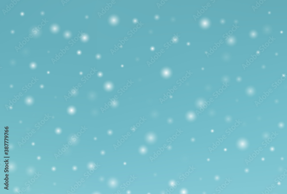 Winter background with christmas element