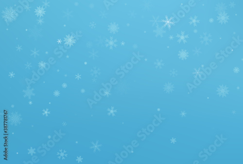 Winter background with christmas element © writerfantast