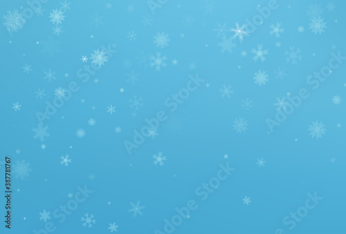 Winter background with christmas element