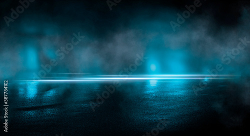 Canvastavla Light effect, blurred background