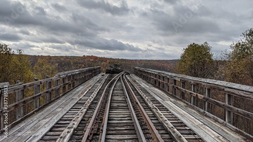 Broken Railroad Bridge