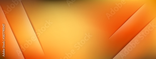 Abstract background with incisions in orange colors