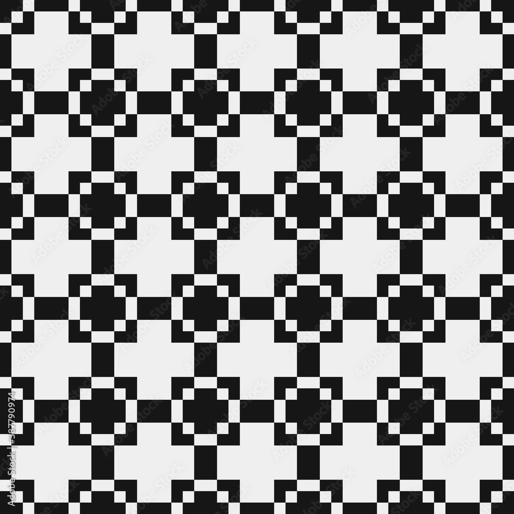 Abstract Cross Pattern Dots Logo generative computational art illustration
