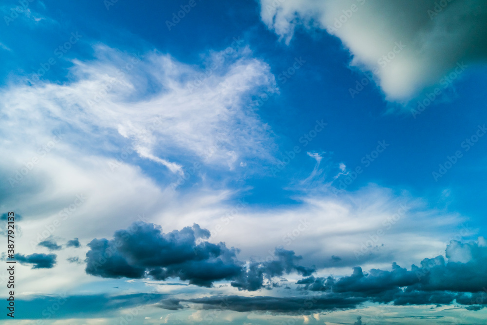Blue sky background with white clouds skies Blue sky background with white clouds skies