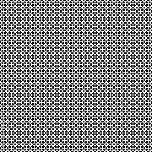 Abstract Cross Pattern Dots Logo generative computational art illustration