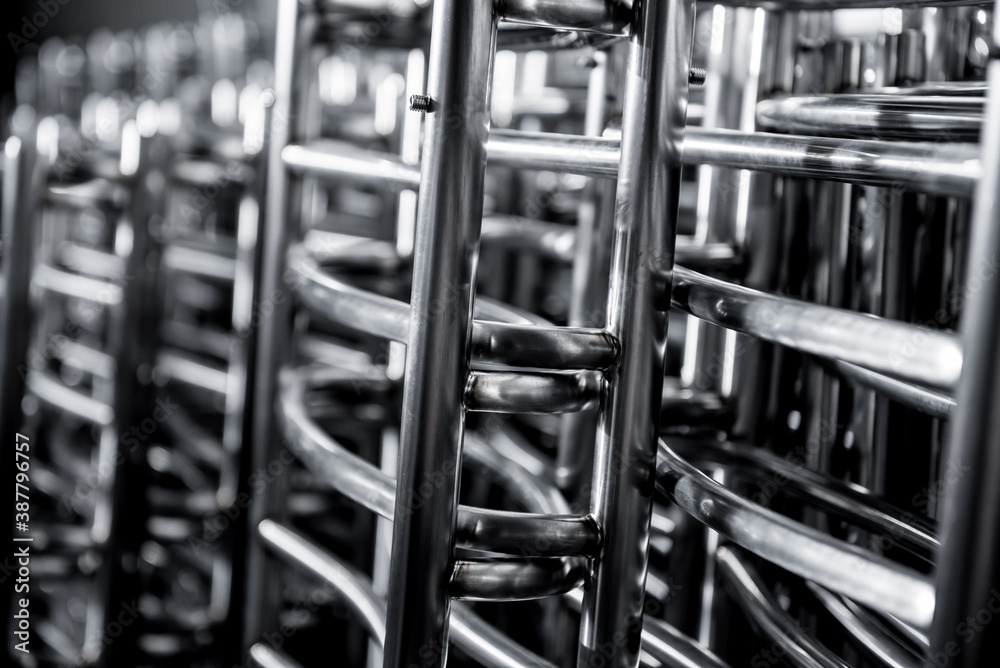 Abstract industrial background of metal pipes construction. Abstract industrial background of metal pipes construction.