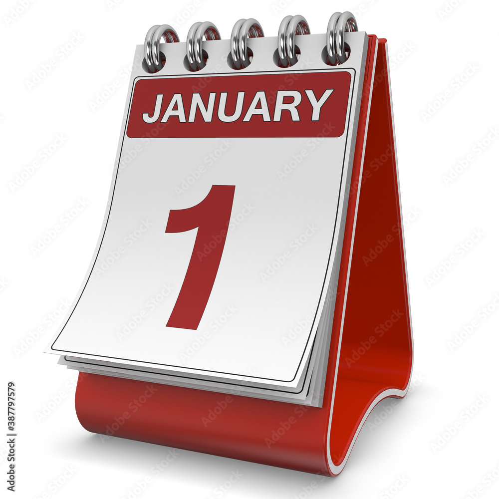 Fototapeta premium January 1