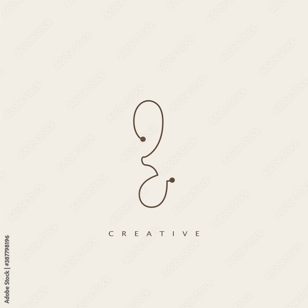 Minimalist Initial Line Letter Z logo Icon. Minimalist Initial Line Letter Z logo Icon.