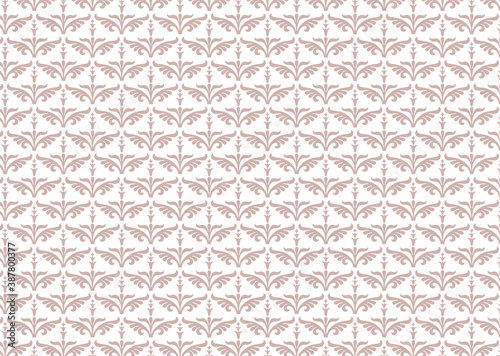 Vintage seamless pattern. wallpaper. © sakedon