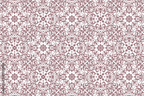 Vintage seamless pattern. wallpaper. 
