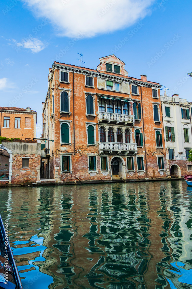 Naklejka premium Various views of Venice. Italy