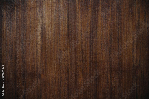 Dark brown wooden background texture