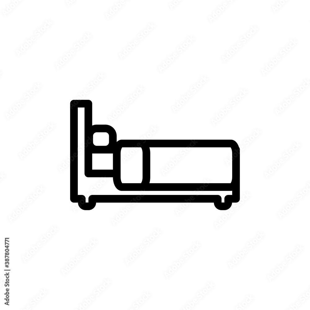 bed icon vector symbol template bed icon vector symbol template