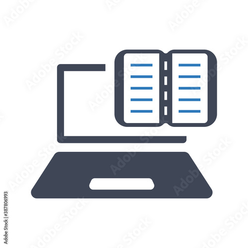 Online library icon