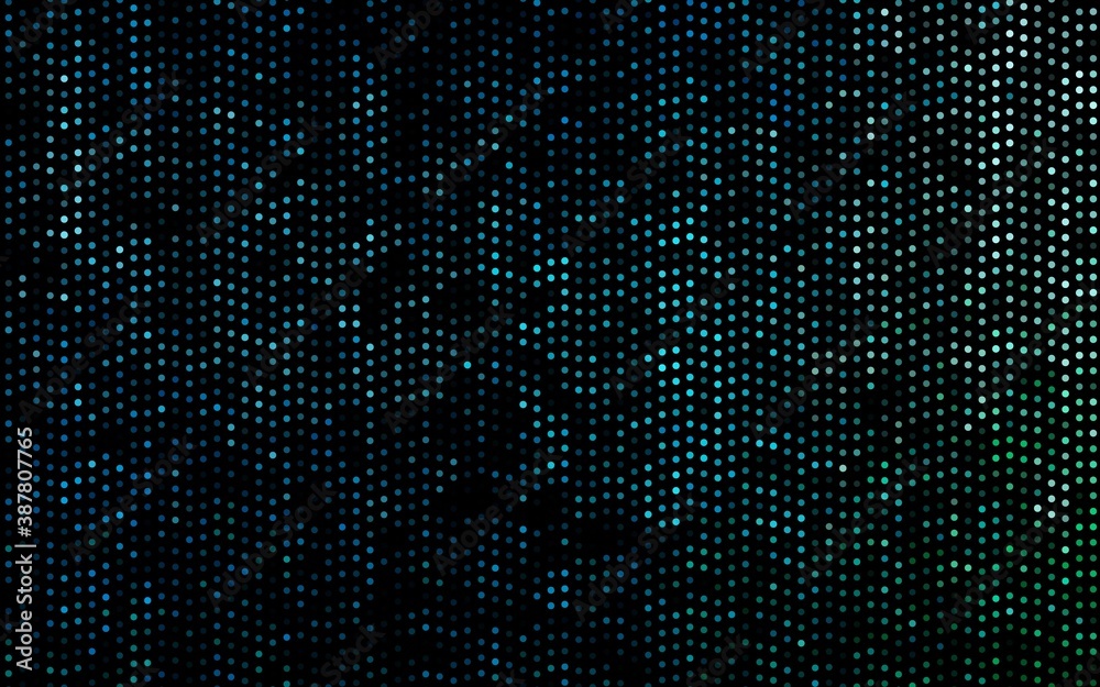 Dark Blue, Green vector template with circles. Dark Blue, Green vector template with circles.