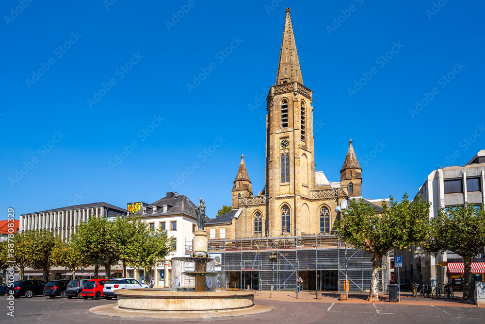 Fototapeta premium Grosser Markt, Saarlouis, Saarland 