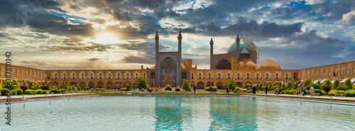 Imam Mosque at Naghsh-e Jahan Square in Isfahan, Iran