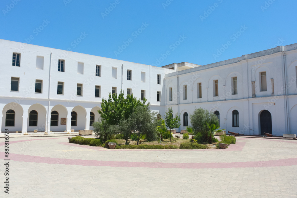 Carthago. The building of the Museum of ancient works of art.