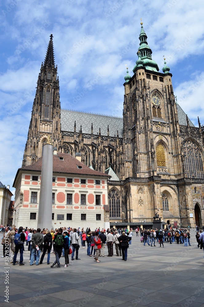 Naklejka premium Cathedral Prague