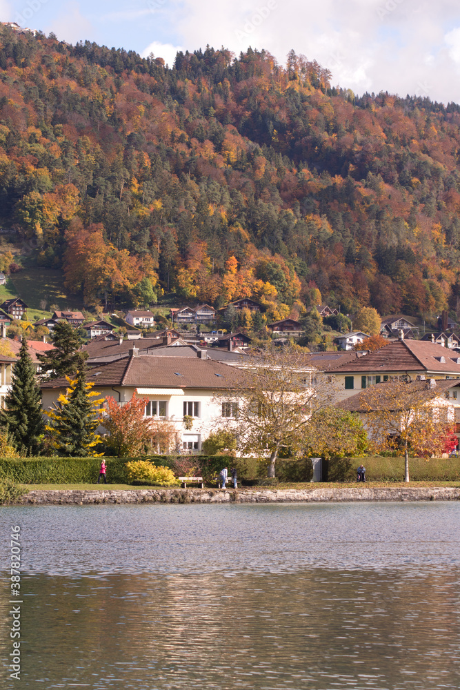 Fototapeta premium Mountains Of Switzerland Landscape