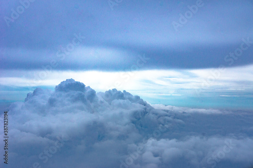 Cloud from airplane