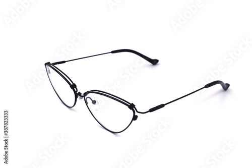 Eyeglasses isolated on white background