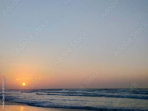 sunset / sunrise on the beaches of Colombia © Mateo
