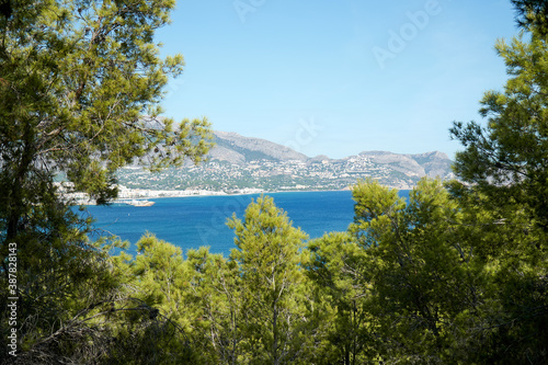 Views from L'Albir, walking to lighthouse, Alfás del Pí, Altea and Calpe.