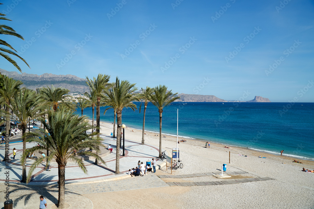 Views from L'Albir, walking to lighthouse, Alfás del Pí, Altea and Calpe.