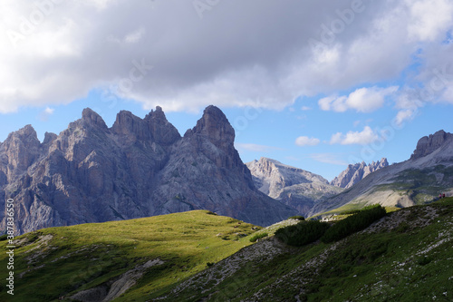 Paysage des Dolomites italiennes