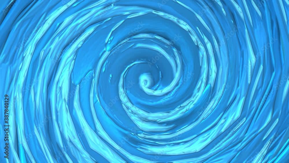Abstract video clip computer render illustration in blue colors Abstract video clip computer render illustration in blue colors