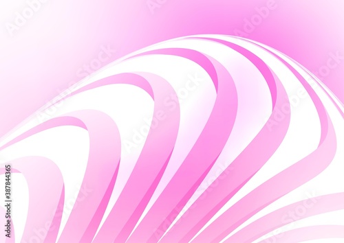 Light Pink vector layout with flat lines.