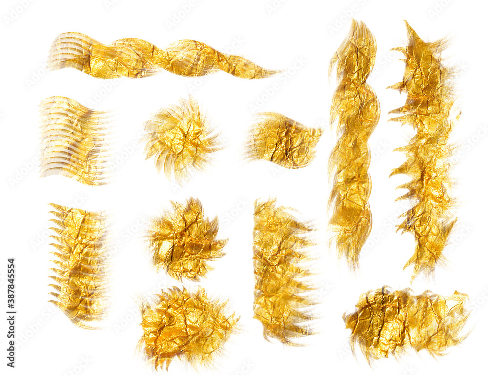 foil brush stroke foil brush stroke