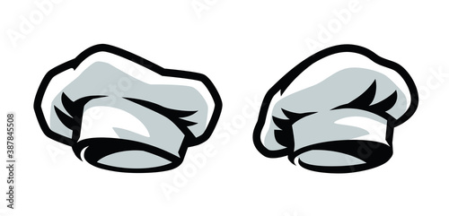 Chef hat symbol. Cooking, cuisine, food concept vector illustration