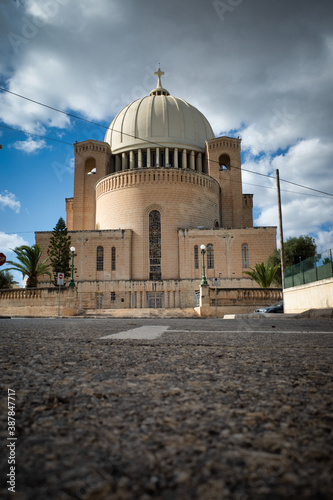 San Bastjan.Church in qormi at Malta. beautiful view of church photo