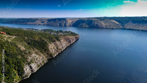 Bakota, Ukraine. Dniester River