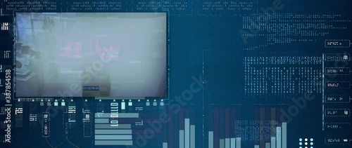 background with code