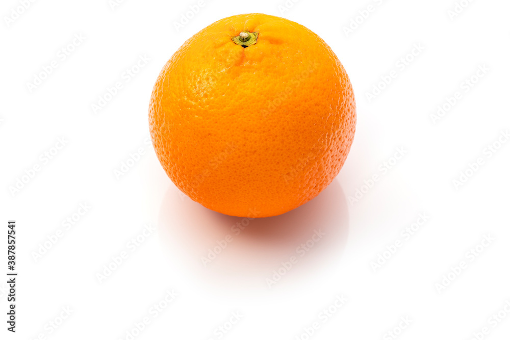 Orange fruit on a white isolated background. Whole fresh orange fruit isolated on white background. Orange fruit on a white isolated background. Whole fresh orange fruit isolated on white background.