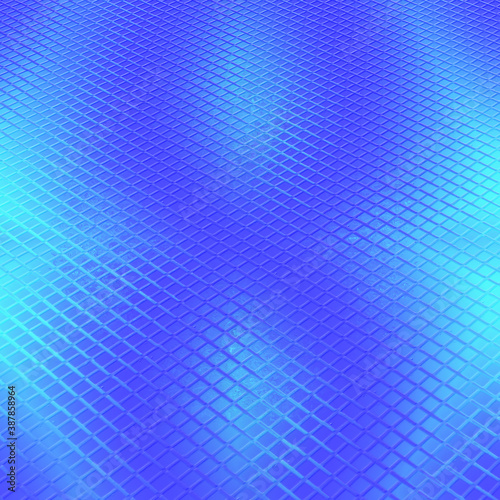 blue texture abstract leaf shapes square in blue color 3D design