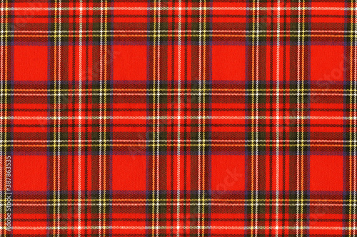 National Scottish woven ornament - 