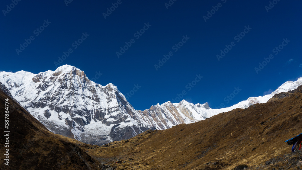 Picture of the view of Annapurna Base Camp trekking Picture of the view of Annapurna Base Camp trekking