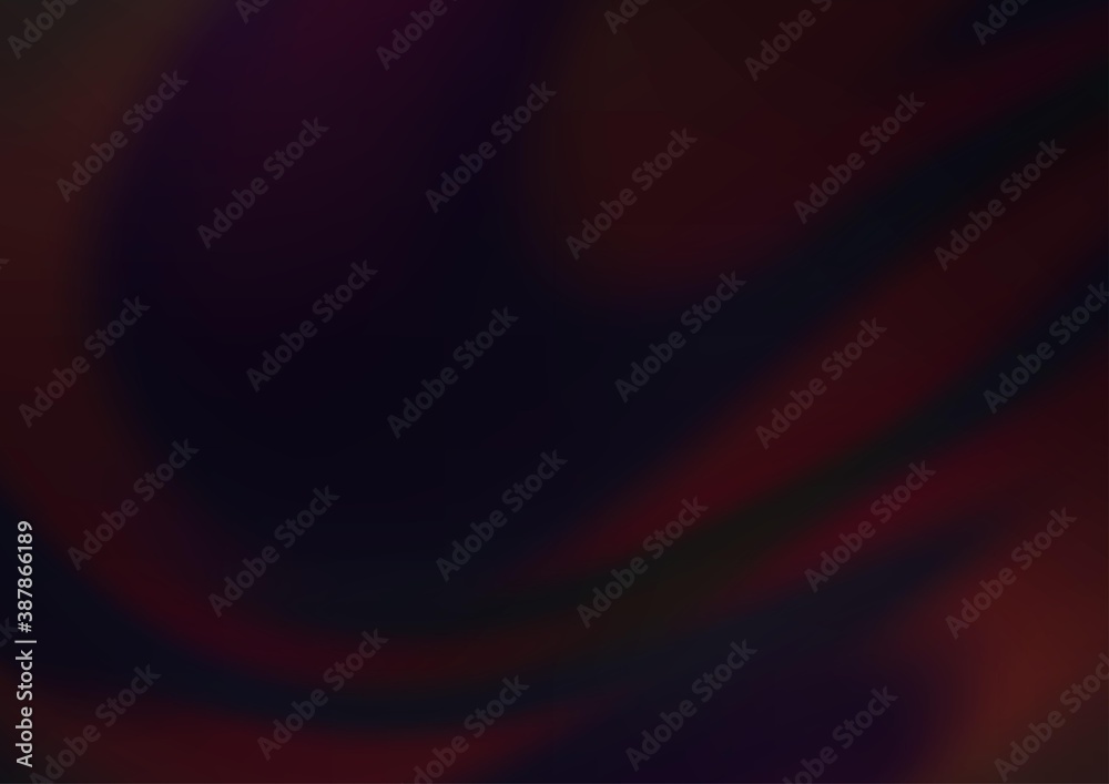 Dark Black vector blurred bright template. Dark Black vector blurred bright template.
