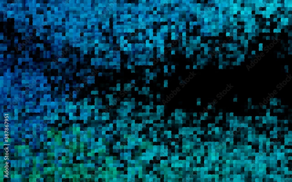 Dark BLUE vector cover in polygonal style. Dark BLUE vector cover in polygonal style.
