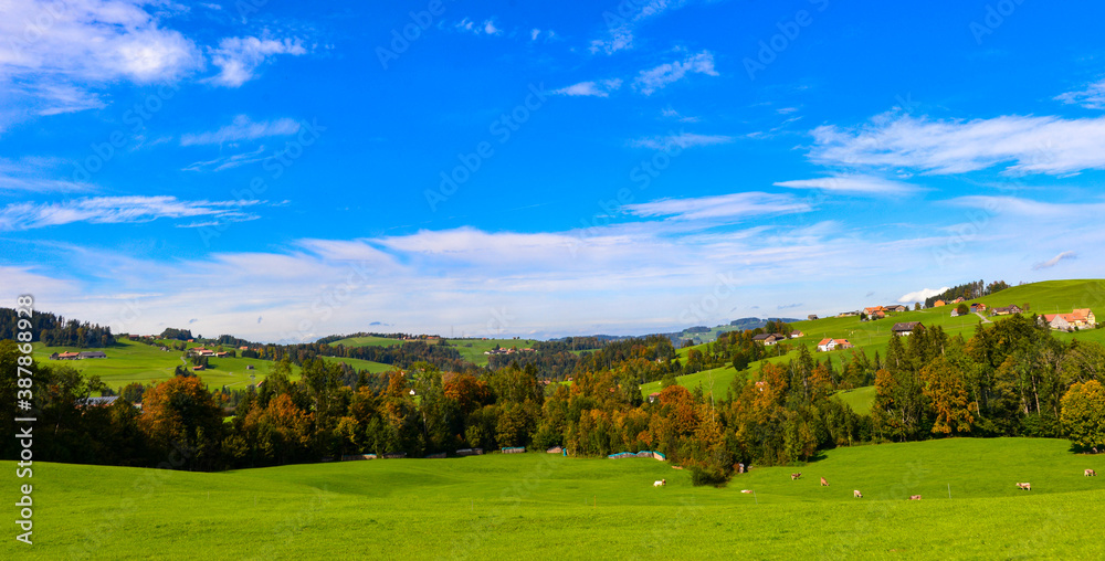 Herbststimmung im Kanton Appenzell Ausserrhoden / Schweiz