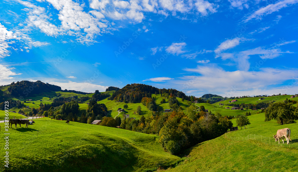 Herbststimmung im Kanton Appenzell Ausserrhoden / Schweiz Herbststimmung im Kanton Appenzell Ausserrhoden / Schweiz
