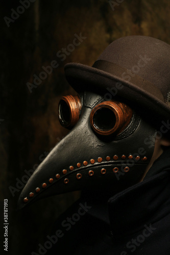 Plague doctor portrait 