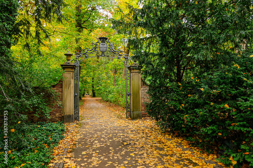 gate in the park