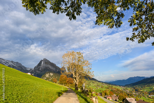 Wildhaus / Alt St. Johann im Kanton St. Gallen, Schweiz photo